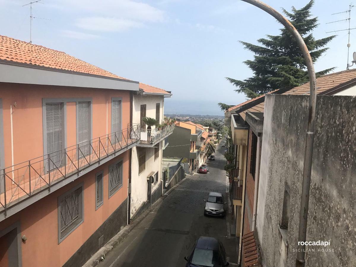 扎费拉纳-埃特内阿Casa Rocca D'Api别墅 外观 照片