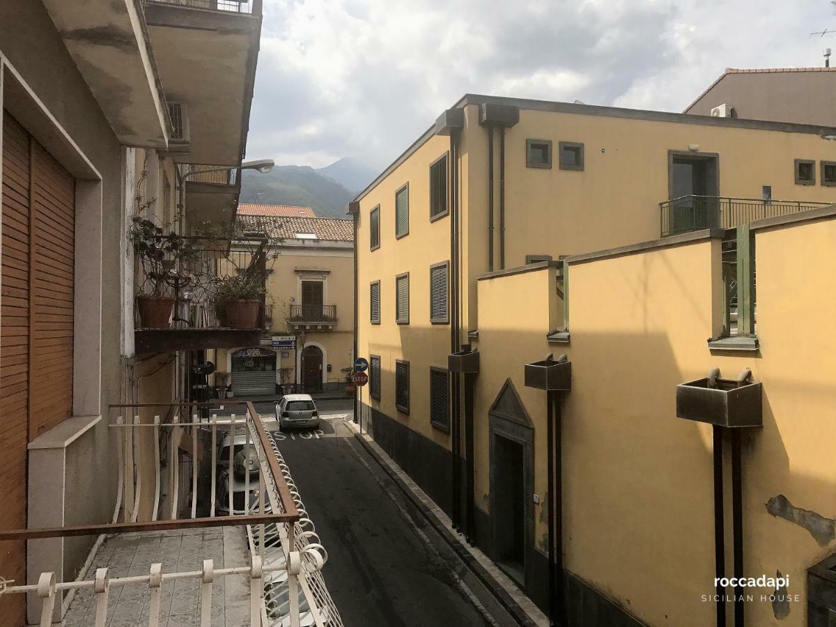 扎费拉纳-埃特内阿Casa Rocca D'Api别墅 外观 照片